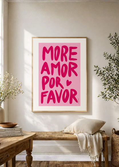 Cuadro Decorativo Colours in the Air, More Amor Por Favor