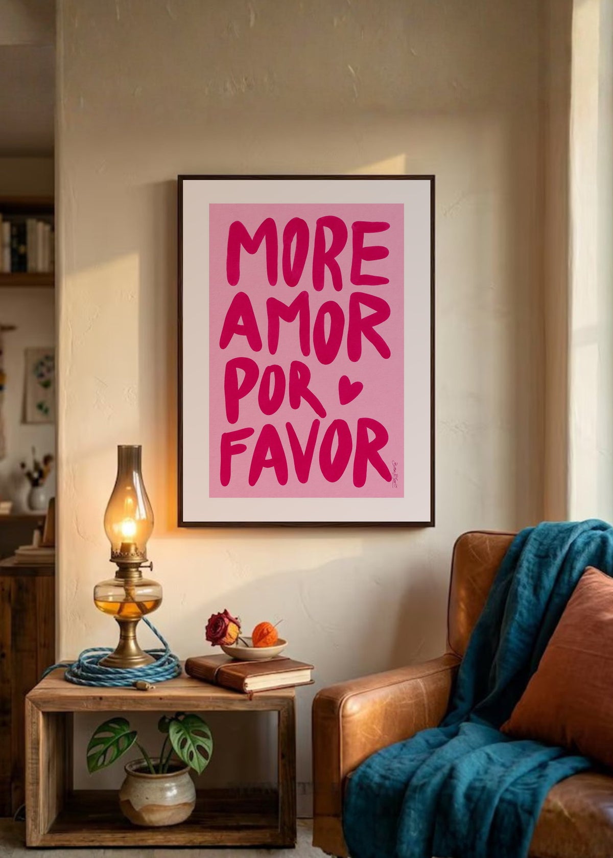 Cuadro Decorativo Colours in the Air, More Amor Por Favor