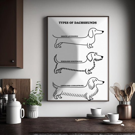 Cuadro Individual Como Perros y Gatos II