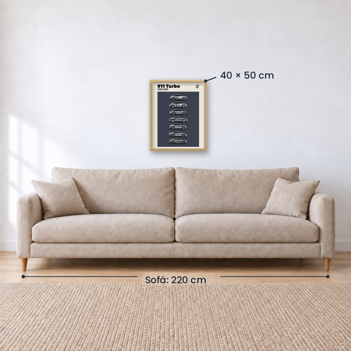 Cuadro Individual Deportes, Autos, The Man Cave Collection XIX