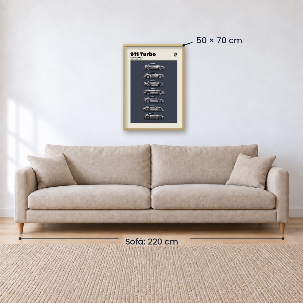 Cuadro Individual Deportes, Autos, The Man Cave Collection XIX