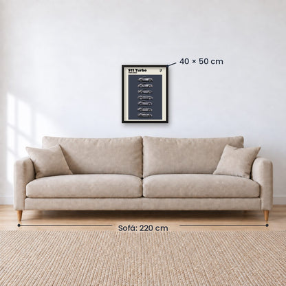 Cuadro Individual Deportes, Autos, The Man Cave Collection XIX