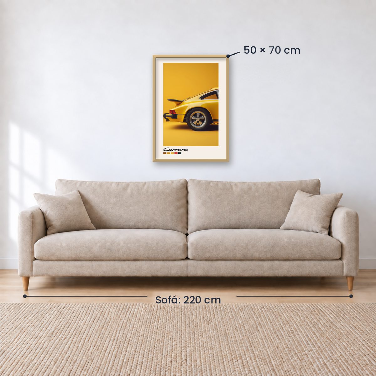 Cuadro Individual Deportes, Autos, The Man Cave Collection XVII