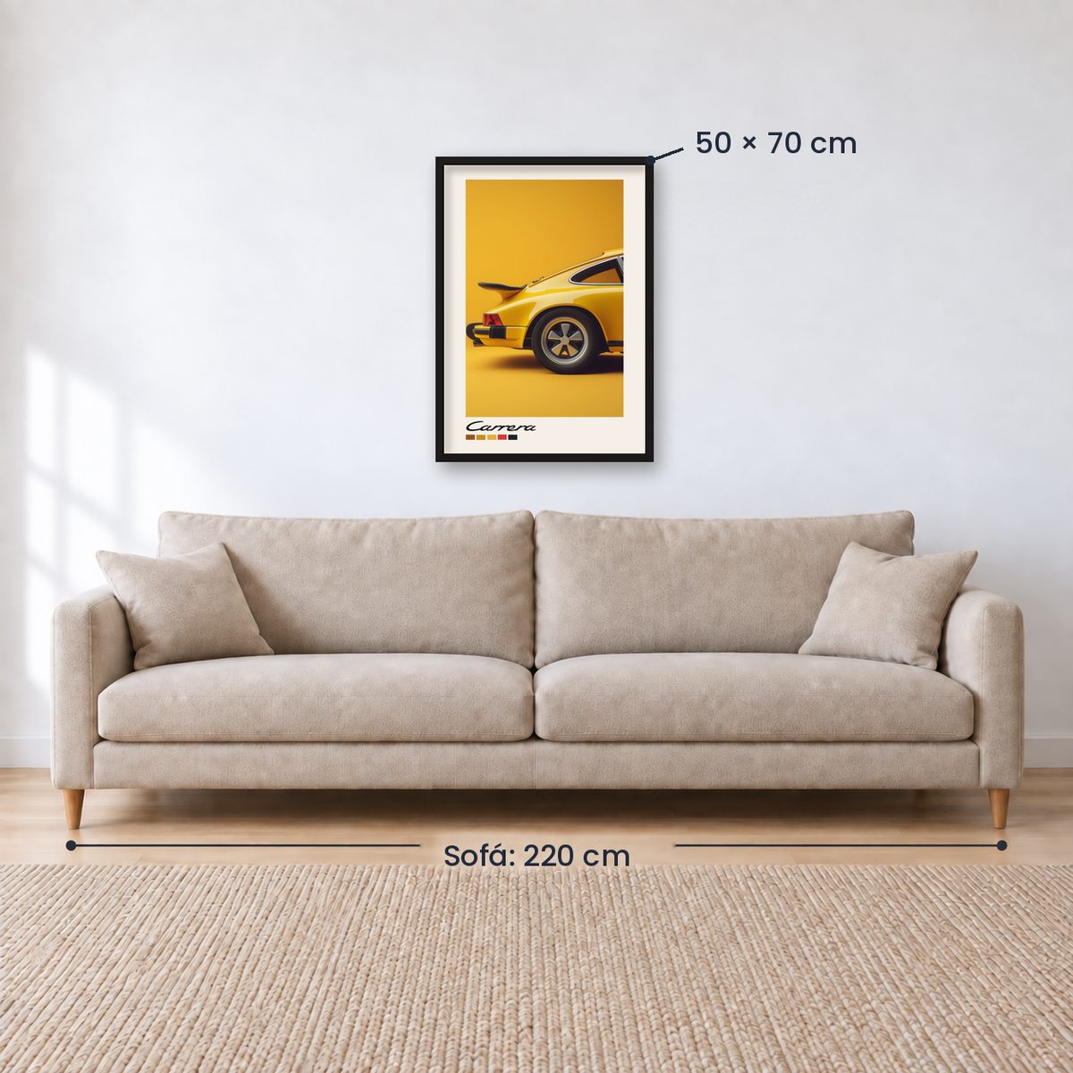 Cuadro Individual Deportes, Autos, The Man Cave Collection XVII