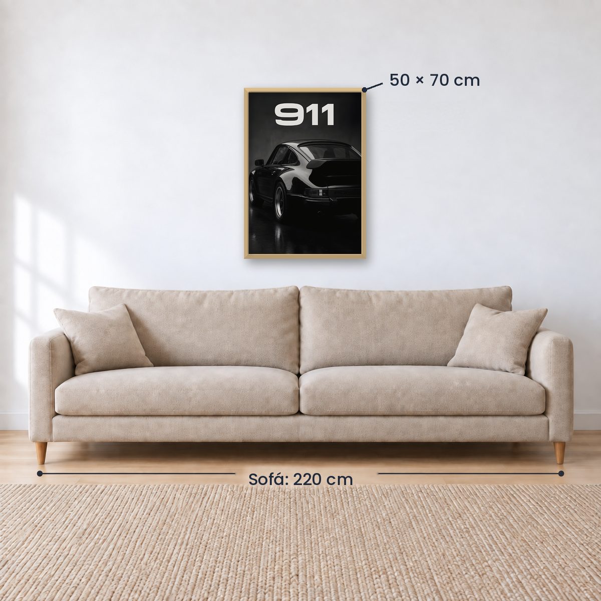 Cuadro Individual Deportes, Autos, The Man Cave Collection XVIII
