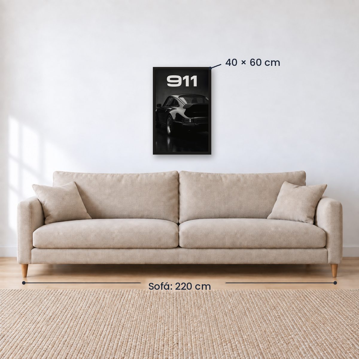 Cuadro Individual Deportes, Autos, The Man Cave Collection XVIII