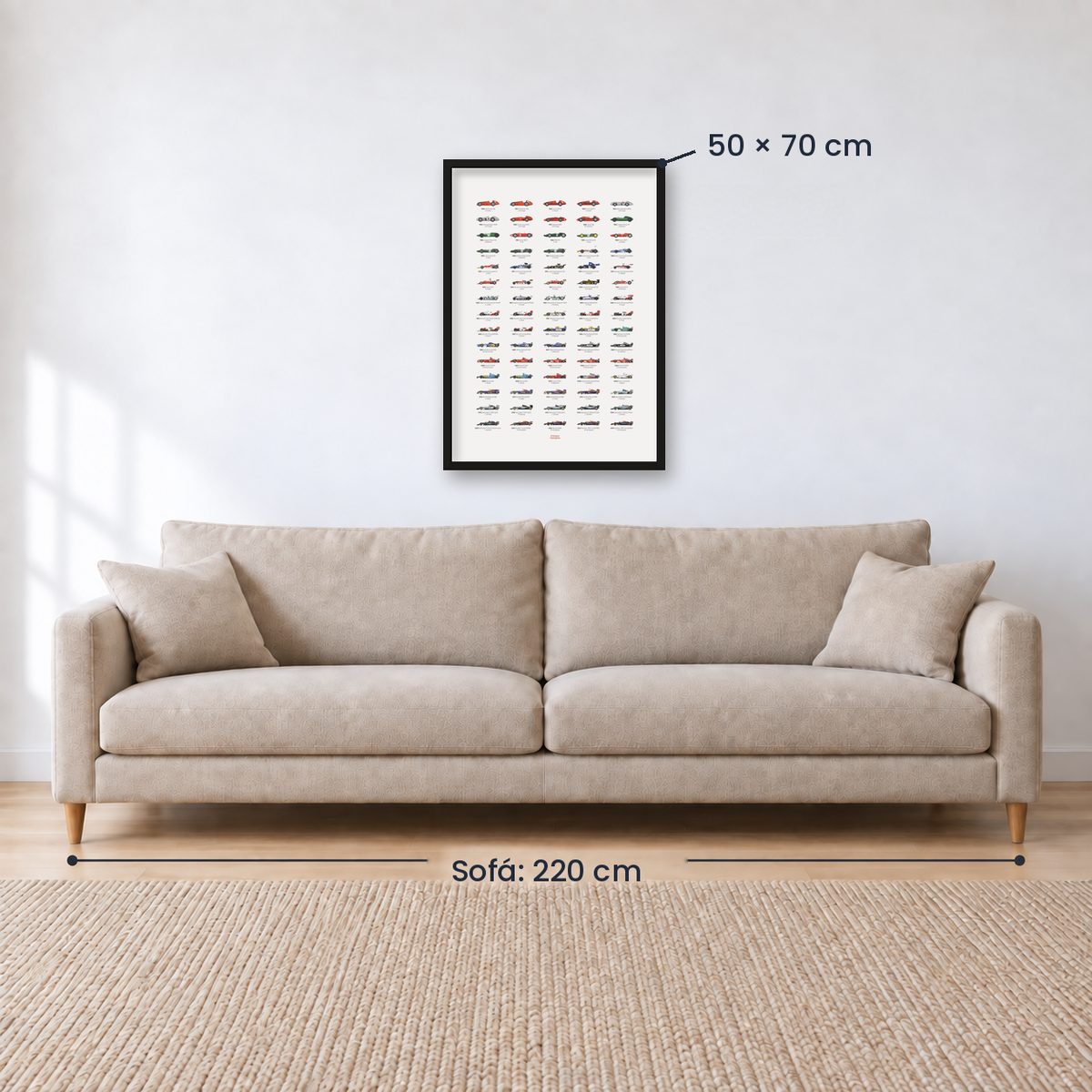 Cuadro Individual Deportes, Autos, The Man Cave Collection XX