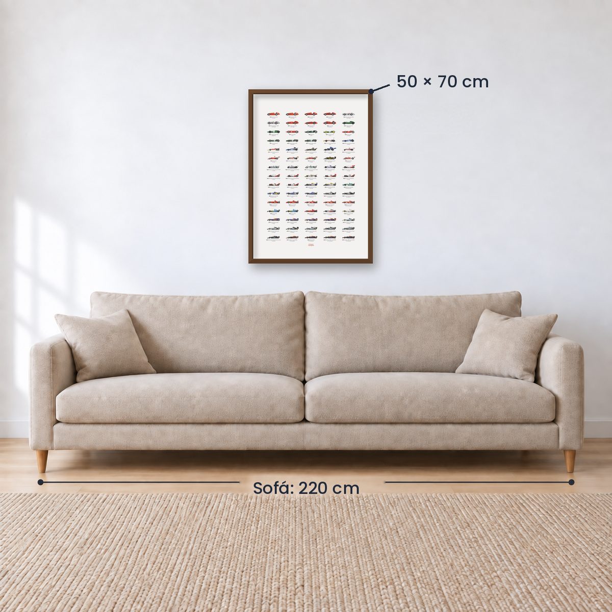Cuadro Individual Deportes, Autos, The Man Cave Collection XX