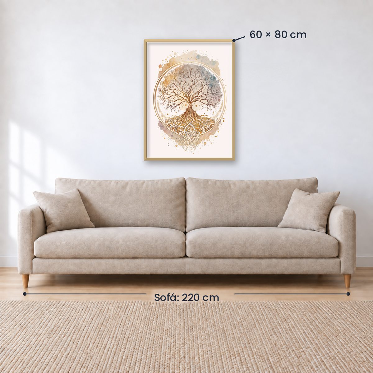 Cuadro Decorativo Espiritual, Árbol de la vida