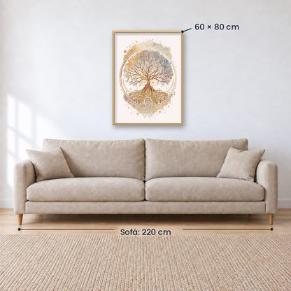 Cuadro Decorativo Espiritual, Árbol de la vida