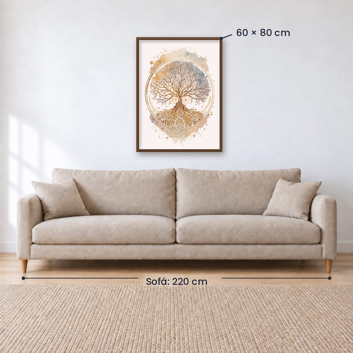 Cuadro Decorativo Espiritual, Árbol de la vida