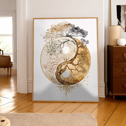 Cuadro Decorativo Espiritual, Árbol de la vida II
