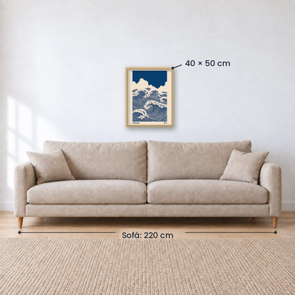 Cuadro Decorativo Japandi, Decoración Japonesa III
