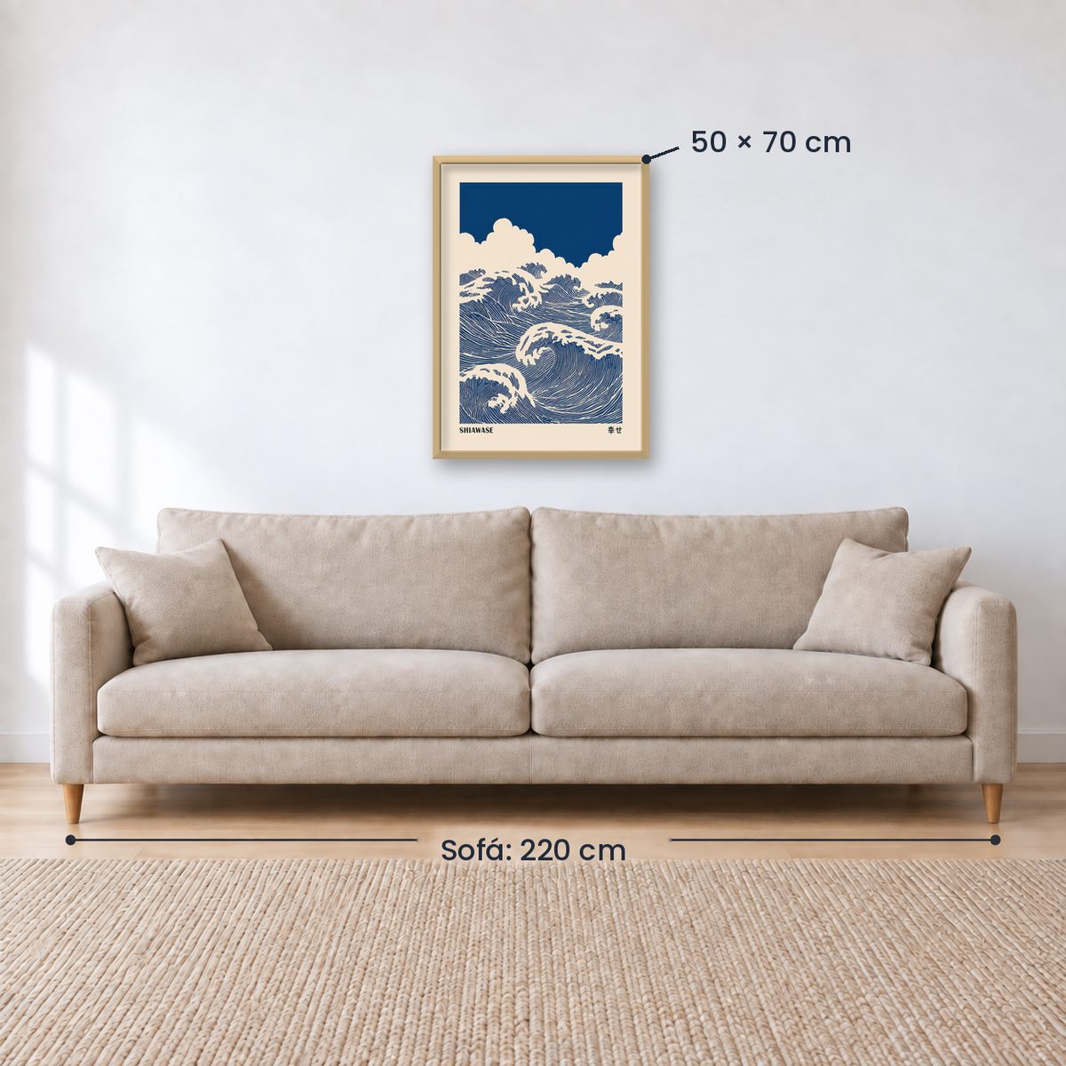 Cuadro Decorativo Japandi, Decoración Japonesa III