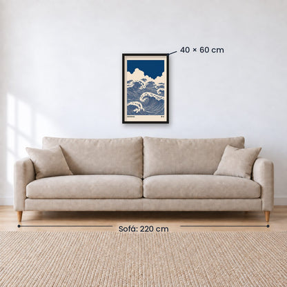 Cuadro Decorativo Japandi, Decoración Japonesa III