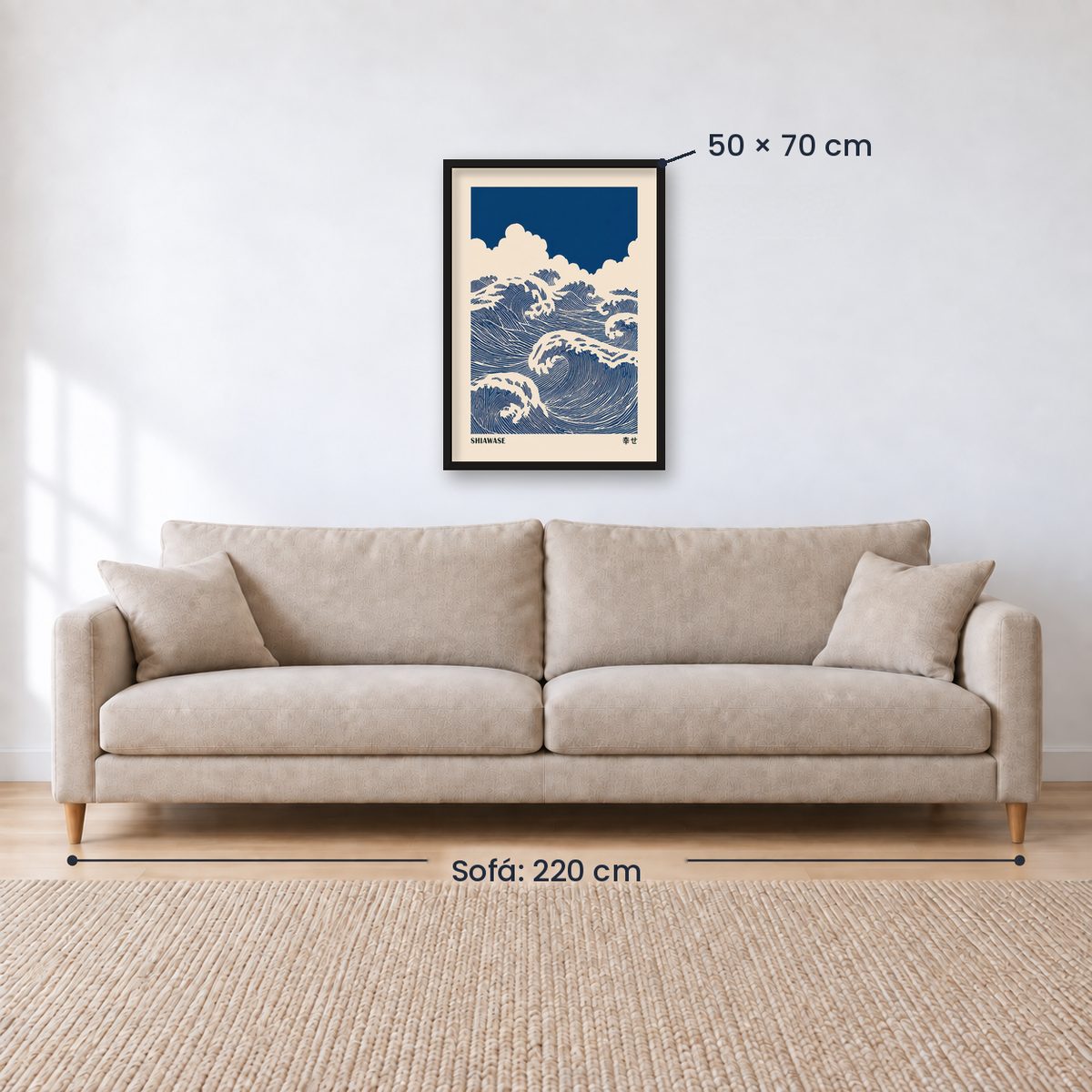 Cuadro Decorativo Japandi, Decoración Japonesa III