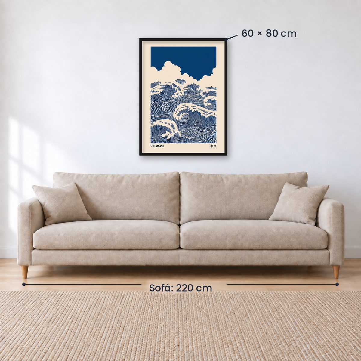 Cuadro Decorativo Japandi, Decoración Japonesa III