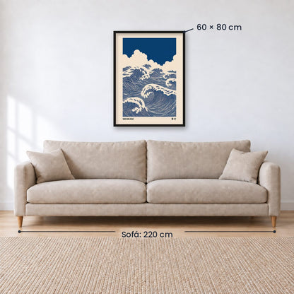 Cuadro Decorativo Japandi, Decoración Japonesa III