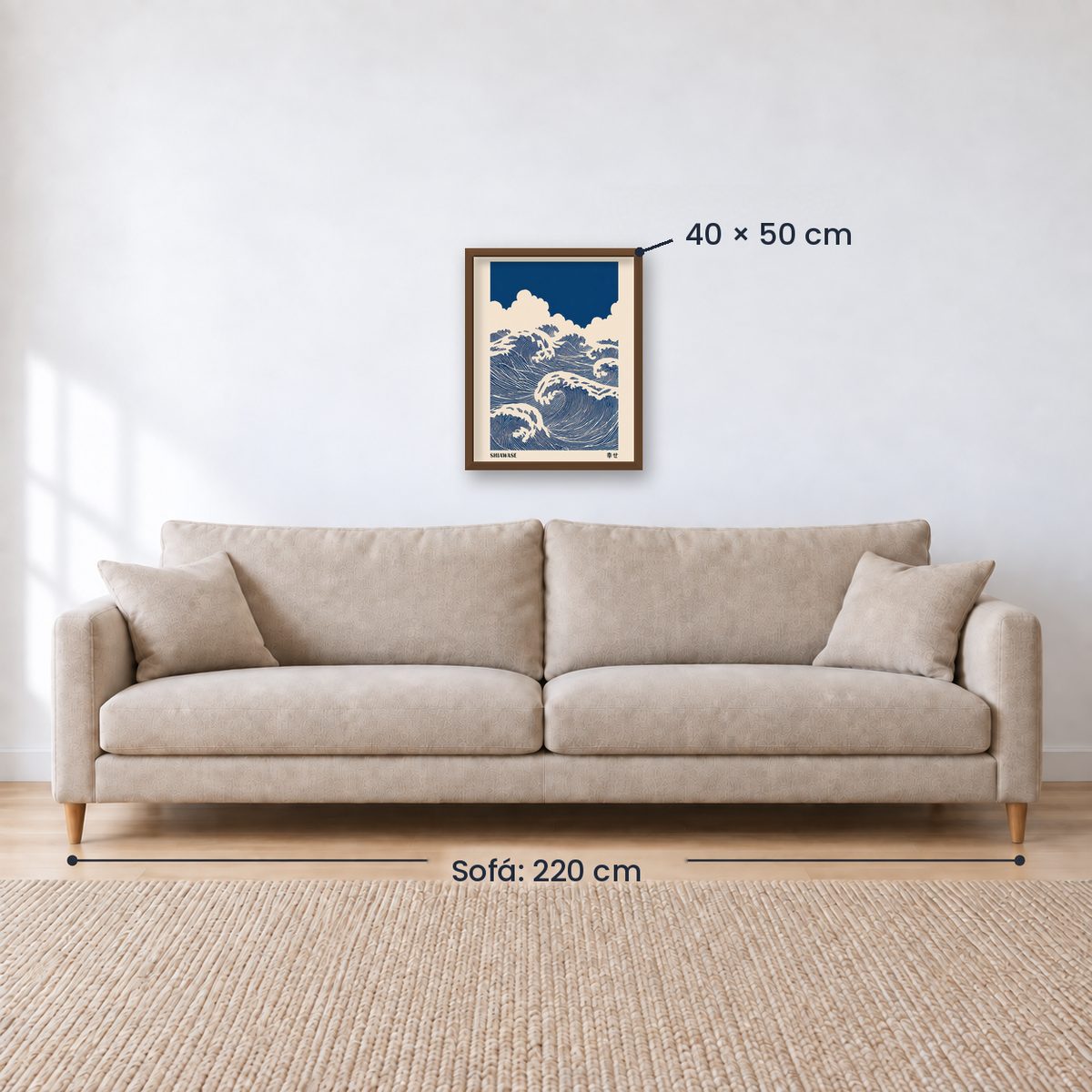 Cuadro Decorativo Japandi, Decoración Japonesa III