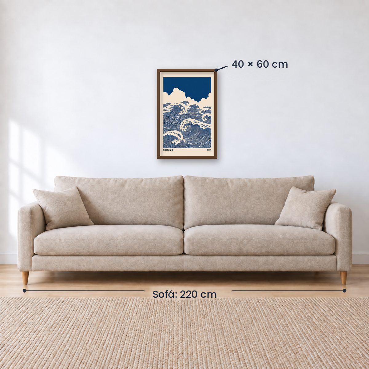 Cuadro Decorativo Japandi, Decoración Japonesa III