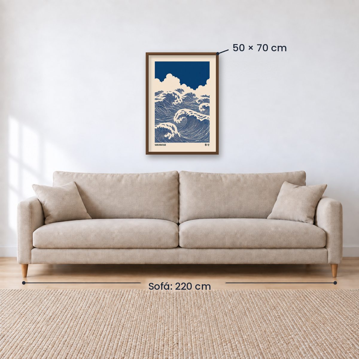 Cuadro Decorativo Japandi, Decoración Japonesa III