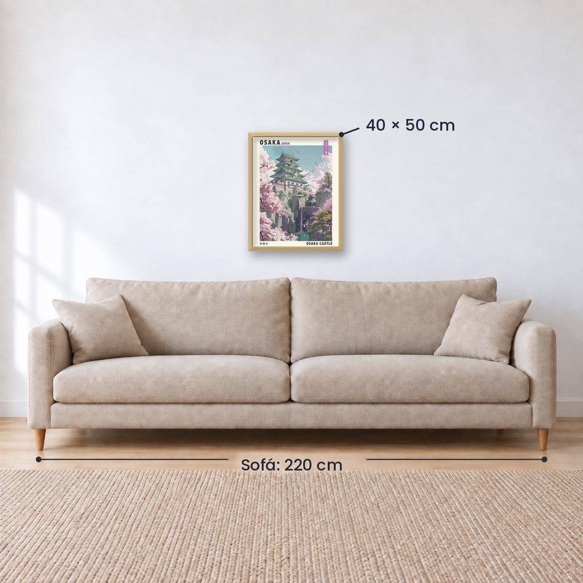 Cuadro Decorativo Japandi, Decoración Japonesa VII