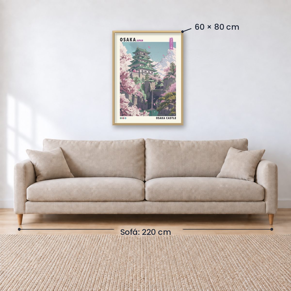 Cuadro Decorativo Japandi, Decoración Japonesa VII