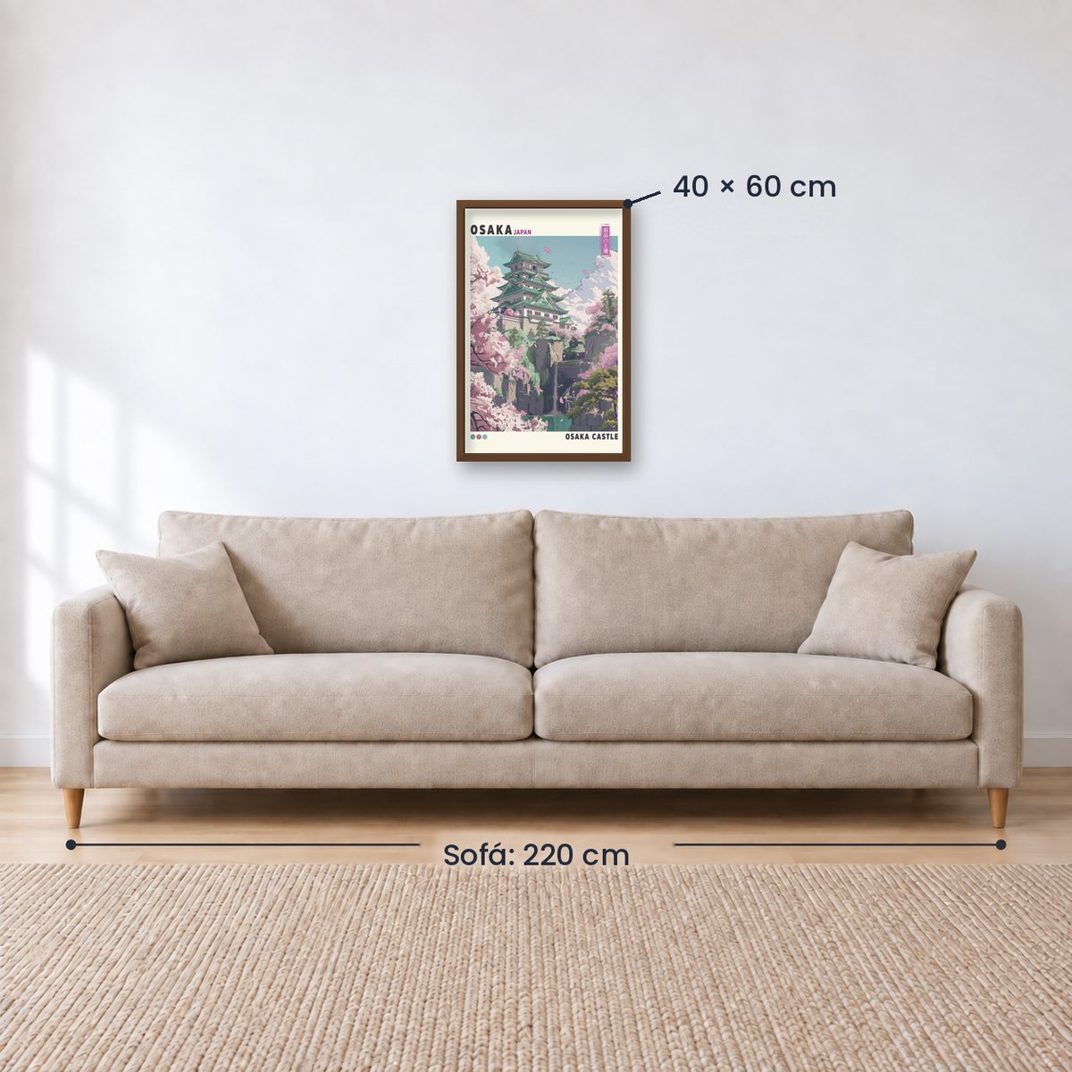 Cuadro Decorativo Japandi, Decoración Japonesa VII