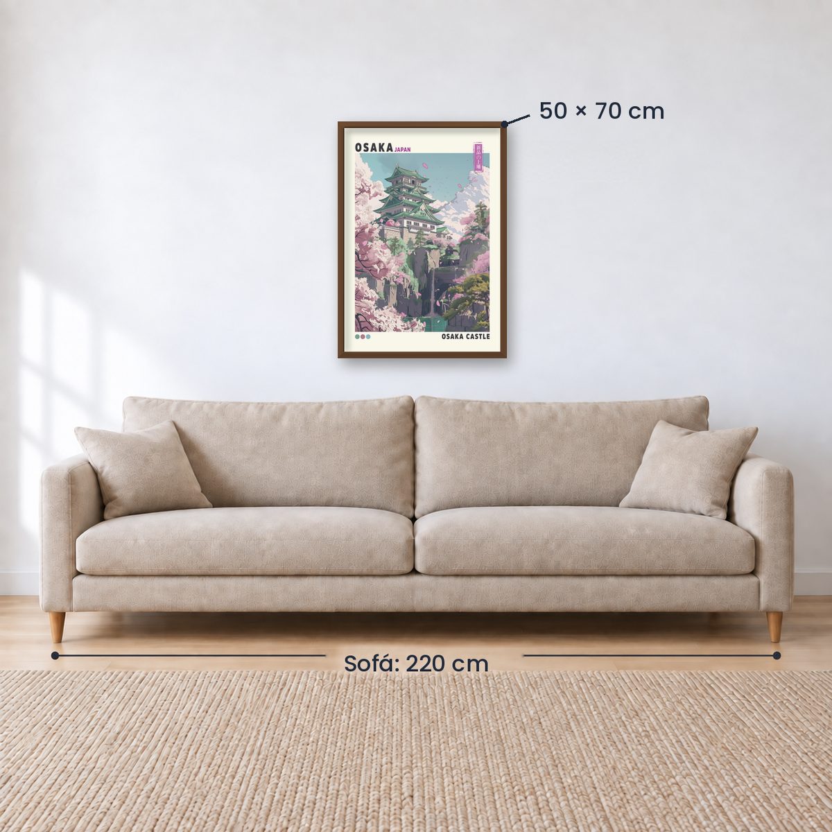 Cuadro Decorativo Japandi, Decoración Japonesa VII