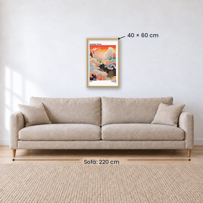 Cuadro Decorativo Japandi, Decoración Japonesa XI