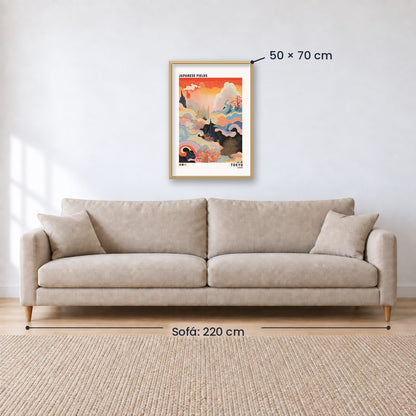 Cuadro Decorativo Japandi, Decoración Japonesa XI