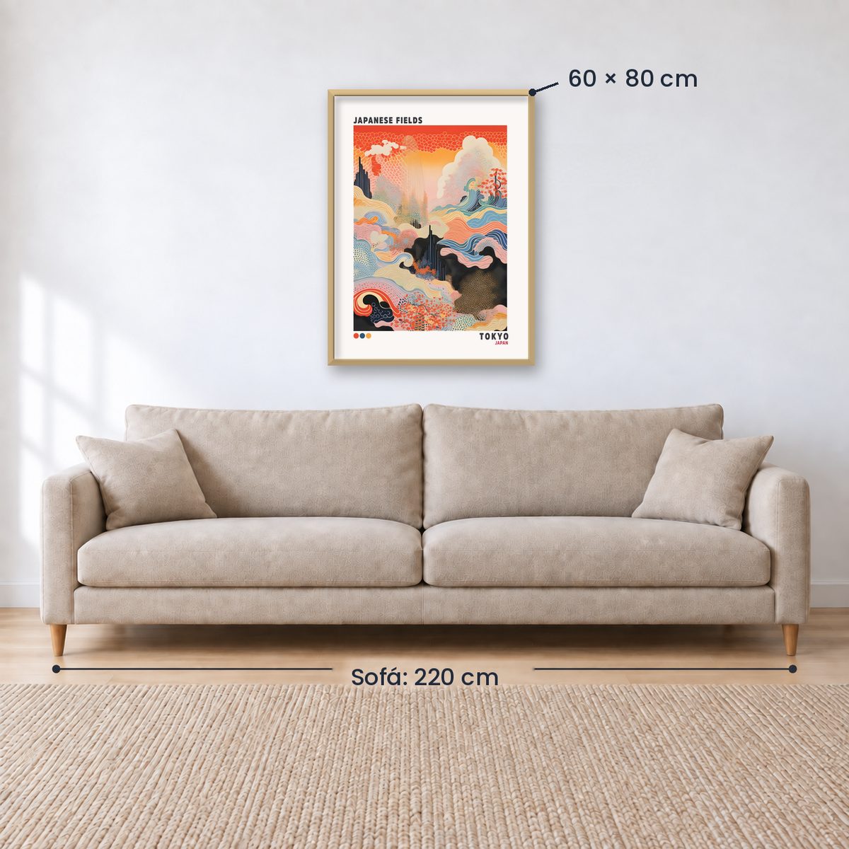 Cuadro Decorativo Japandi, Decoración Japonesa XI