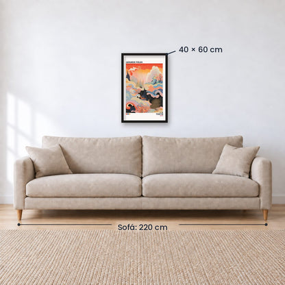 Cuadro Decorativo Japandi, Decoración Japonesa XI