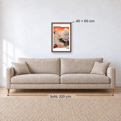 Cuadro Decorativo Japandi, Decoración Japonesa XI