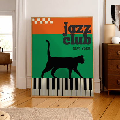 Cuadro Individual Música, Jazz The Beat Club IV