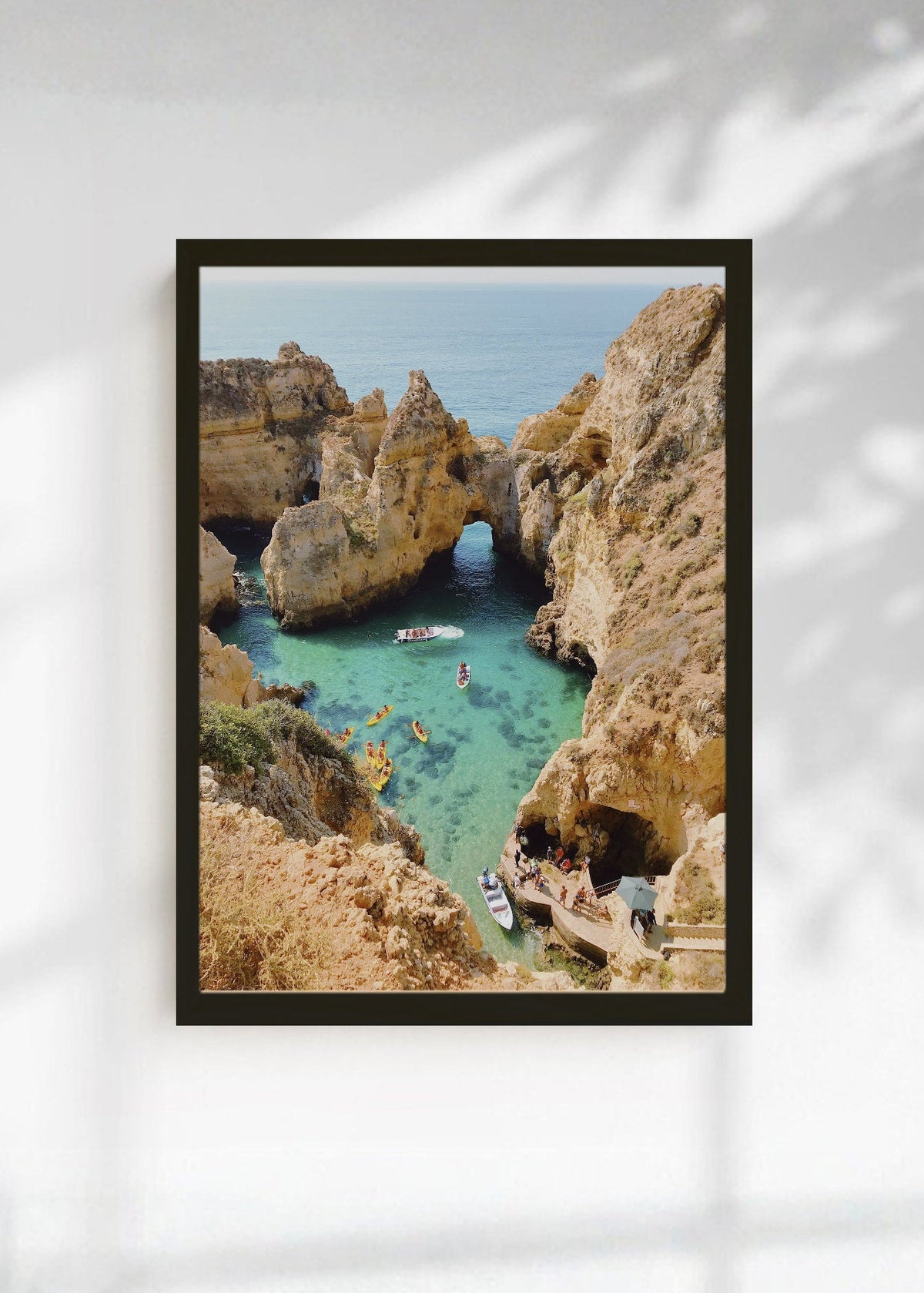 Cuadro Decorativo Playa, Acantilados Arcos Turquesa