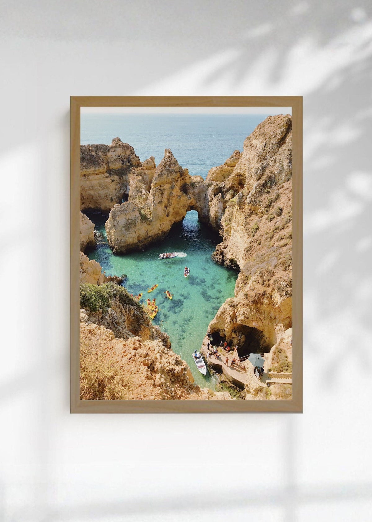 Cuadro Decorativo Playa, Acantilados Arcos Turquesa