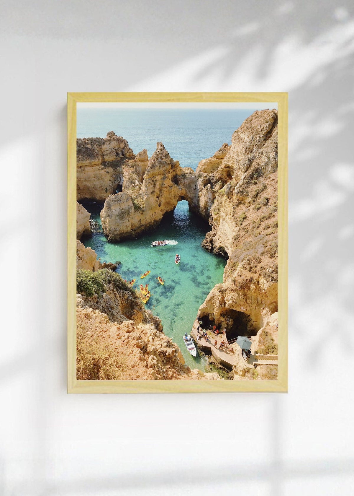 Cuadro Decorativo Playa, Acantilados Arcos Turquesa