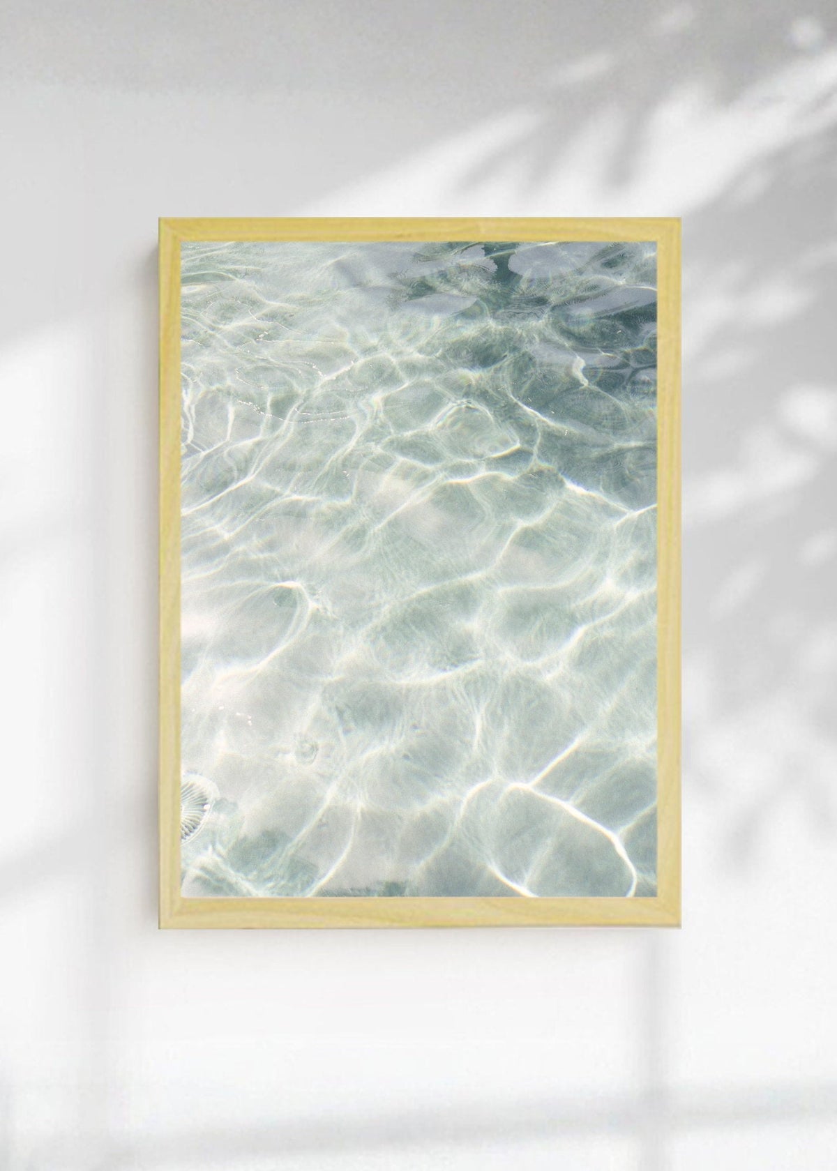 Cuadro Decorativo Playa, Agua Baja Cristalina
