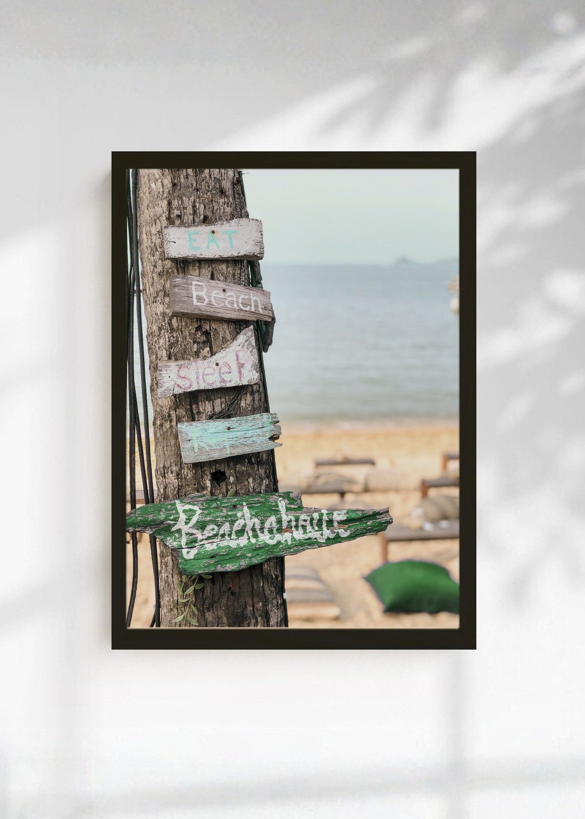 Cuadro Decorativo Playa, Cartel Beach House