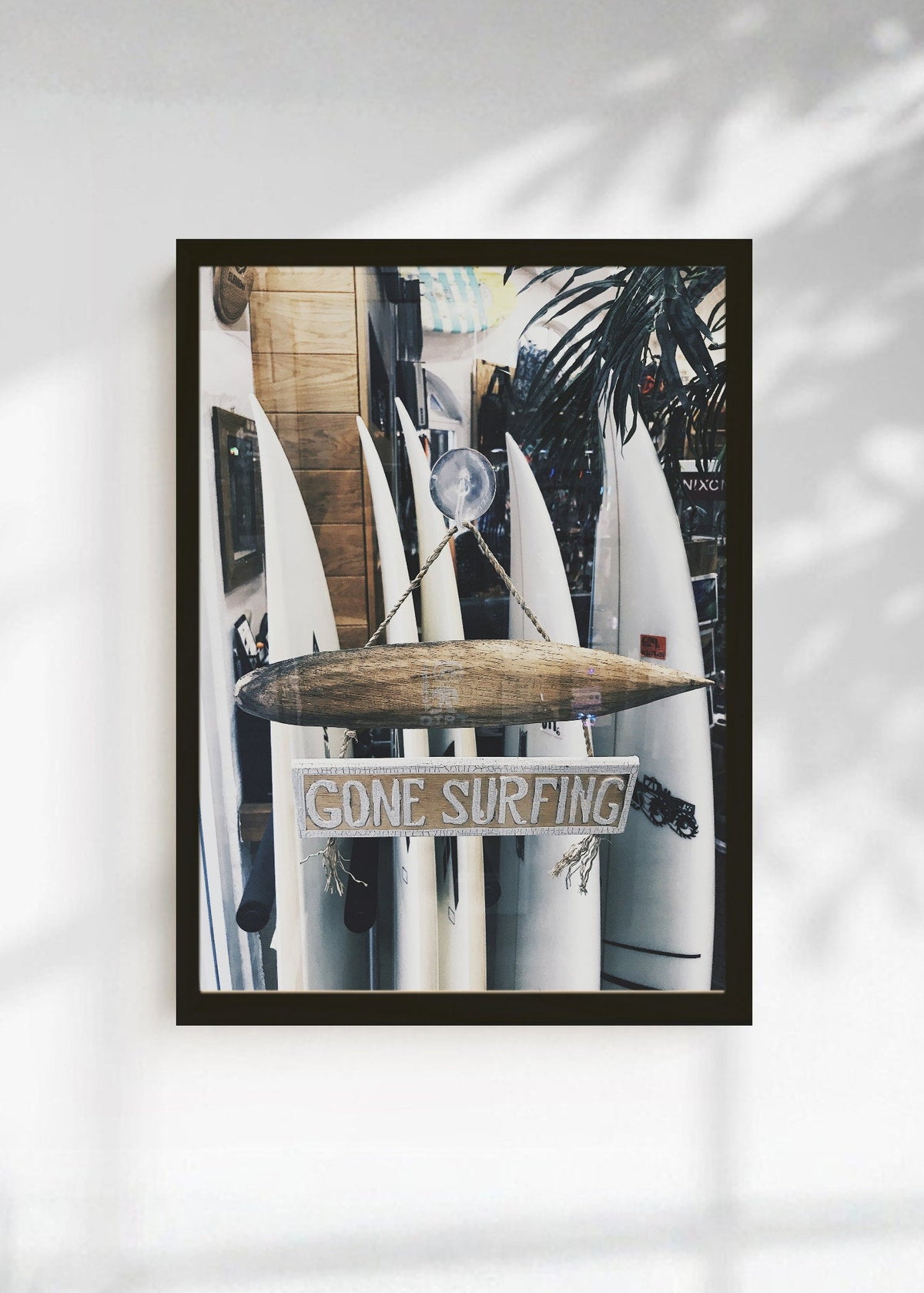 Cuadro Decorativo Playa, Cartel Gone Surfing