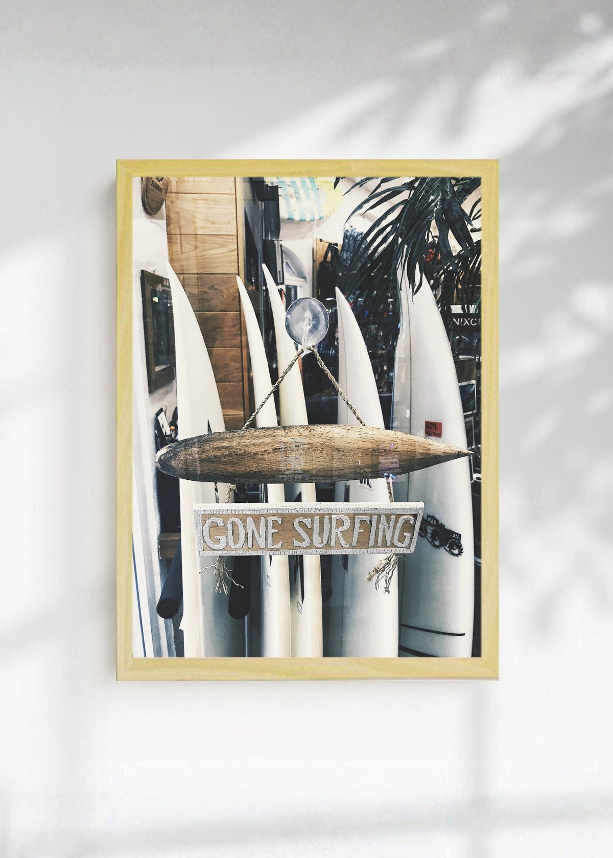 Cuadro Decorativo Playa, Cartel Gone Surfing