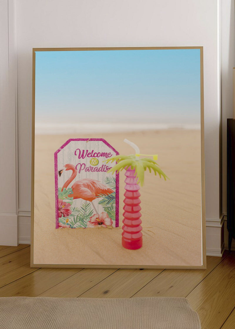 Cartel Welcome Paradise