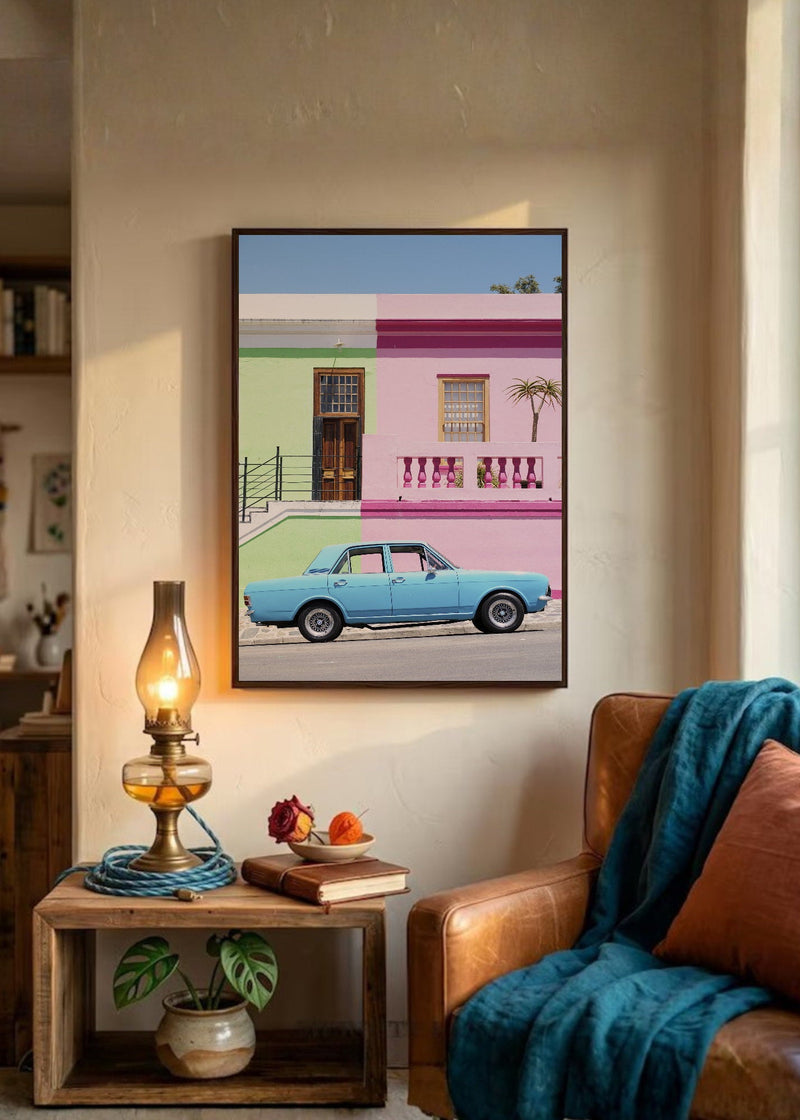 Casas Colores Auto Celeste