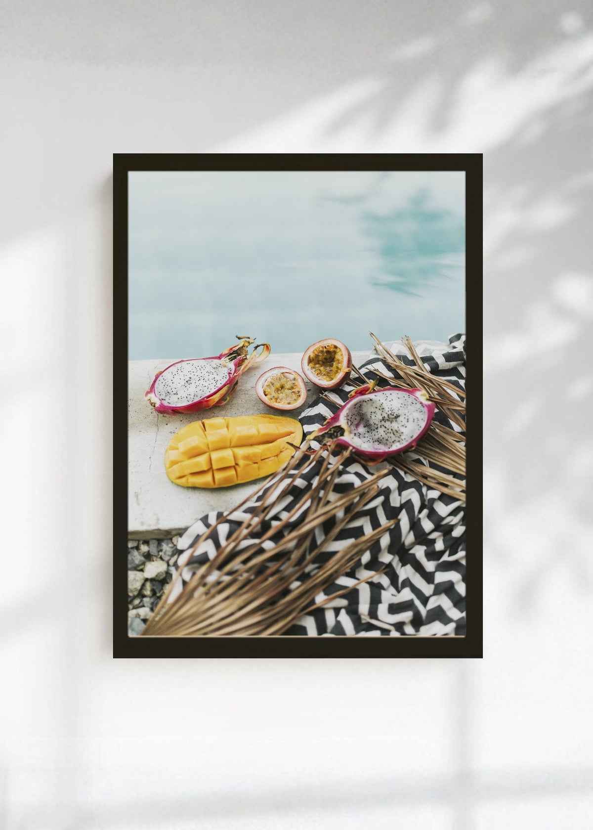 Cuadro Decorativo Playa, Frutas Tropicales Mango