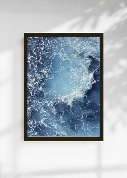 Cuadro Decorativo Playa, Océano Azul Oscuro