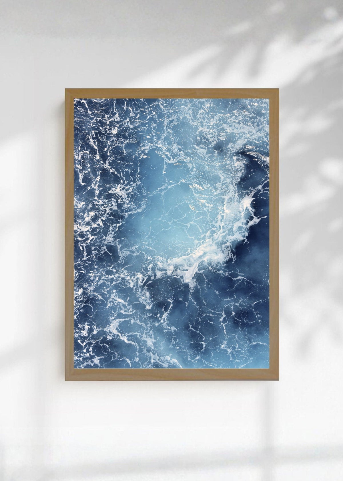 Cuadro Decorativo Playa, Océano Azul Oscuro
