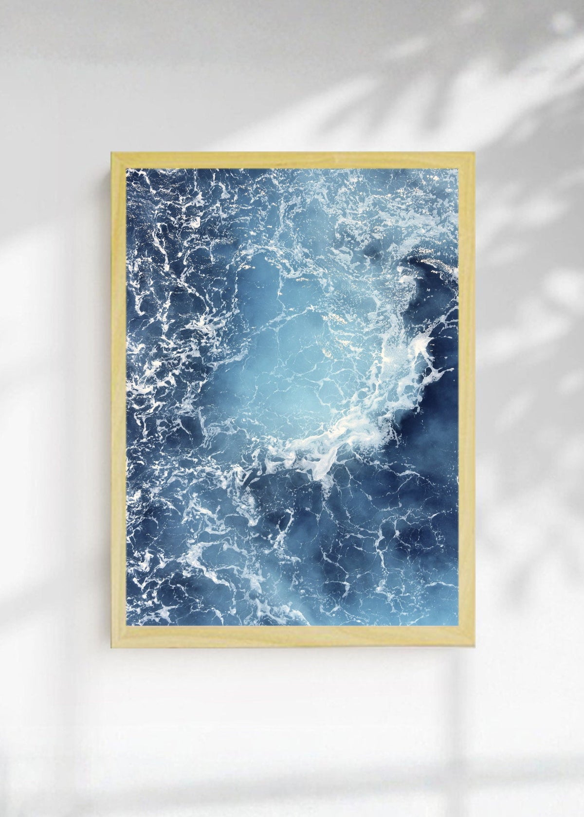 Cuadro Decorativo Playa, Océano Azul Oscuro