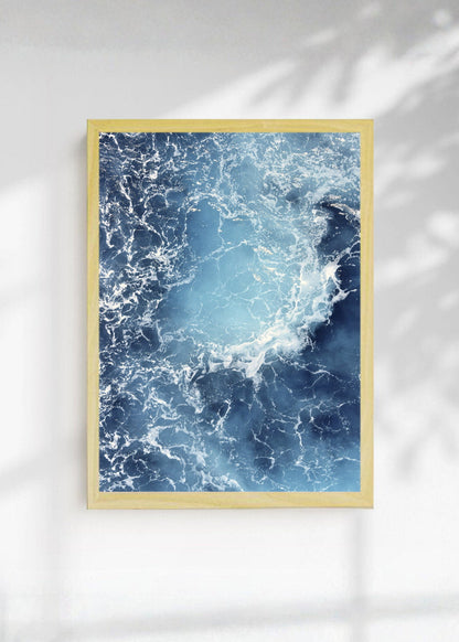 Cuadro Decorativo Playa, Océano Azul Oscuro