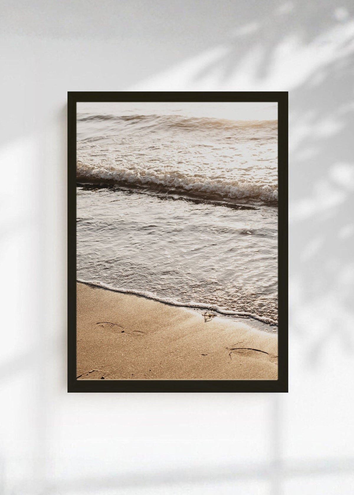Cuadro Decorativo Playa, Orilla Suave Beige